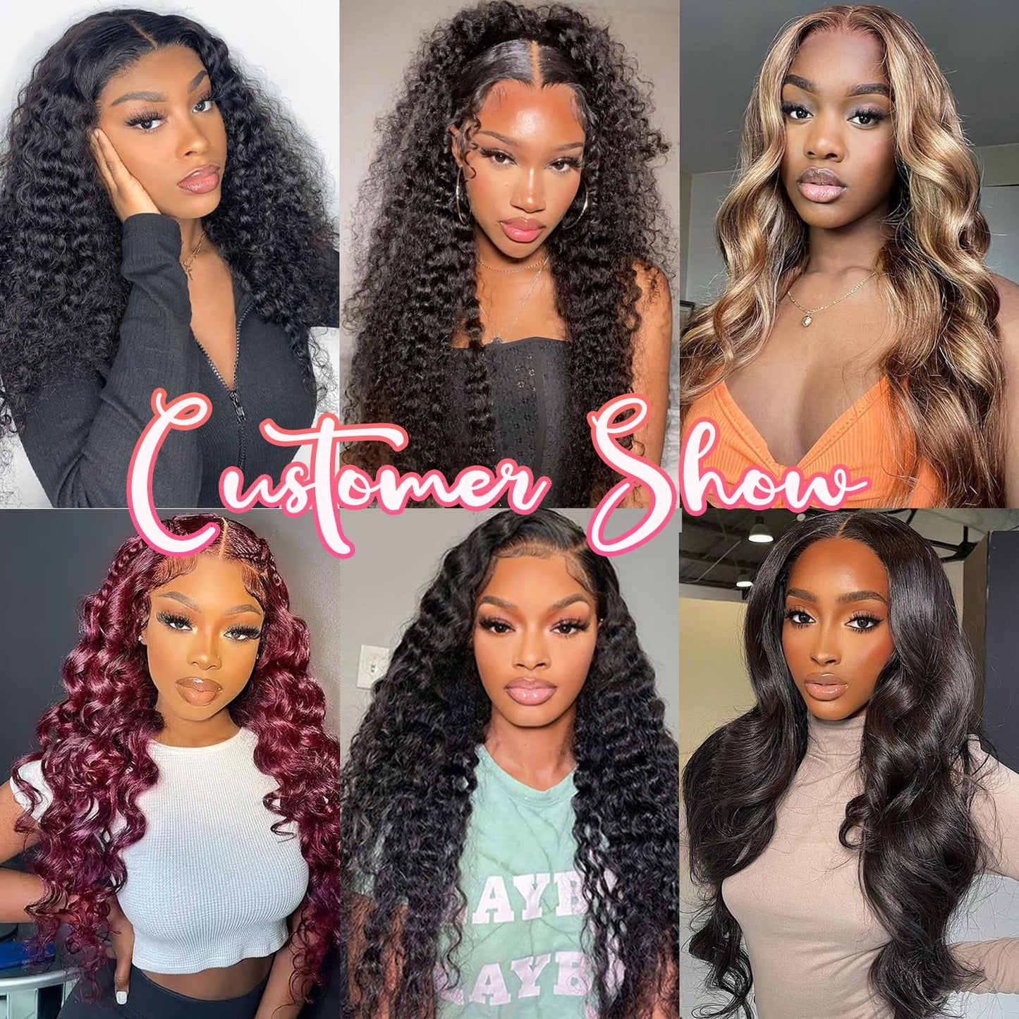 Simeider Glueless Wigs Human Hair Pre Plucked Pre Cut 5X5 HD Lace Closure Wigs Human Hair Wigs for Black Women 180% Density Water Wave Human Hair Wigs 5X5 Deep Curly Closure Wigs 24 Inch