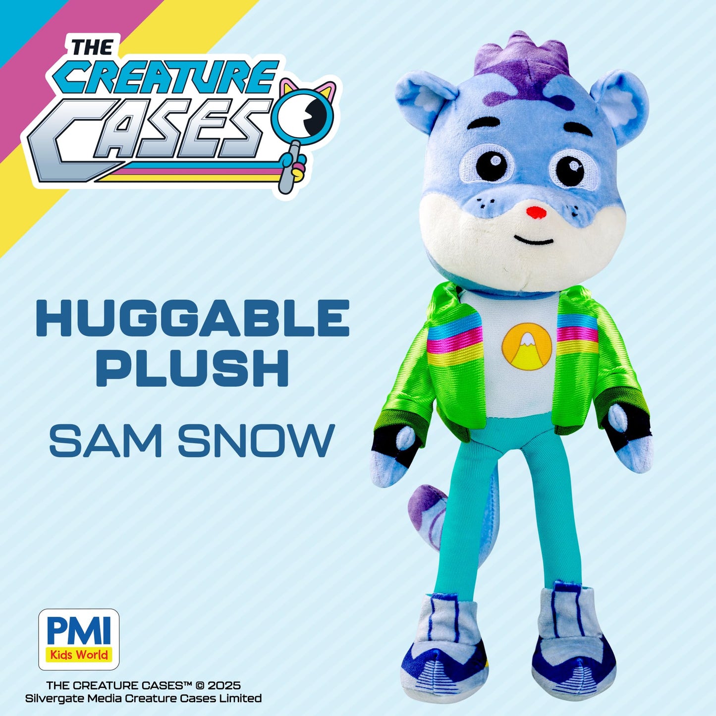 The Creature Cases 12-Inch Huggable Plush – Kit Casey Soft Cuddle Toy with Embroidered Details, Premium Fabric, and Collectible Design by PMI Toys (Sam Snow)