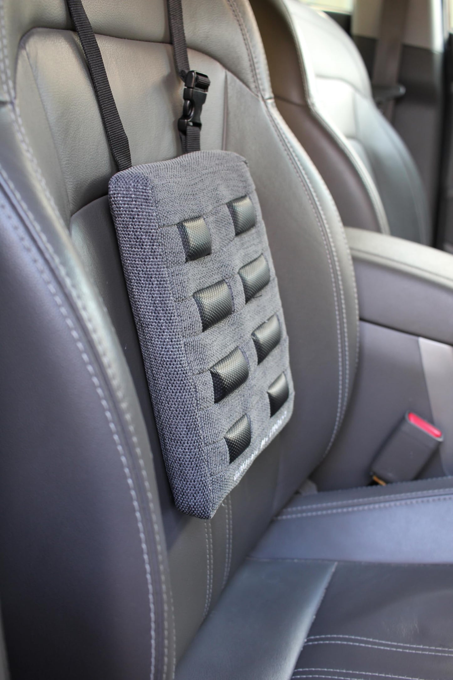 Gokhale Method Stretchsit Cushion - Lumbar Support/backrest for Chairs/car Seats - Traction/Decompression for Relief from Lower Back, Upper Back, Neck, disc, and Sciatic Pain - Posture Support