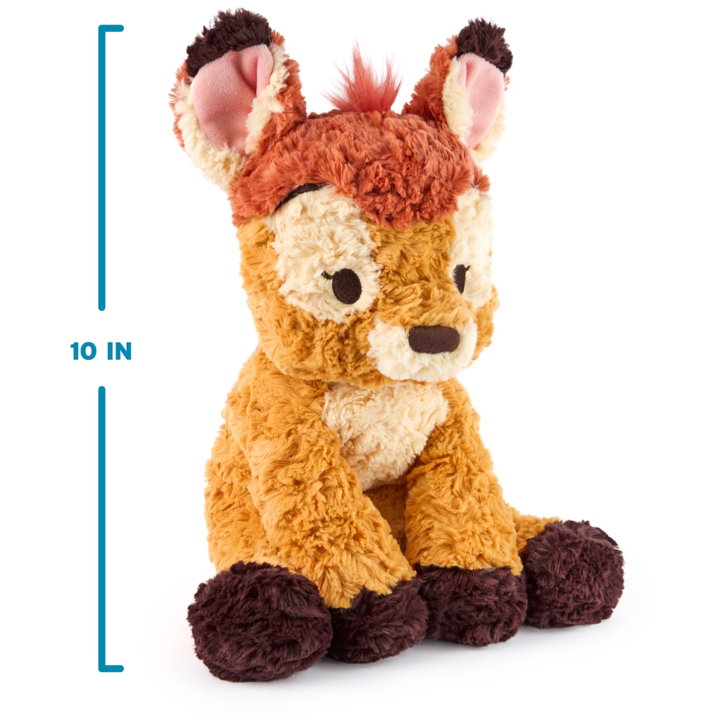GUND Disney Official Bambi Plush, Disney Cozys Collection, Bambi Toys, Deer Stuffed Animal for Ages 1 and Up, Brown, 10”