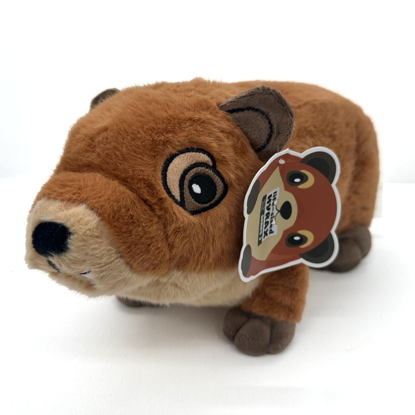 Luxury Rock Hyrax Plush with Sensory Fidget Beads, Life-Sized Stuffed Animal (2nd Edition)