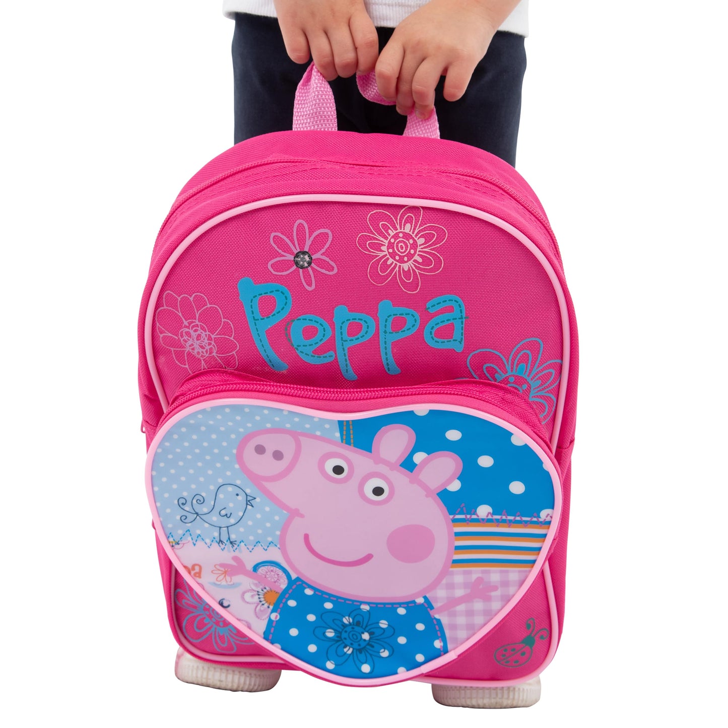 Peppa Pig Backpack | Kids Backpacks for Girls | Pink School Bag
