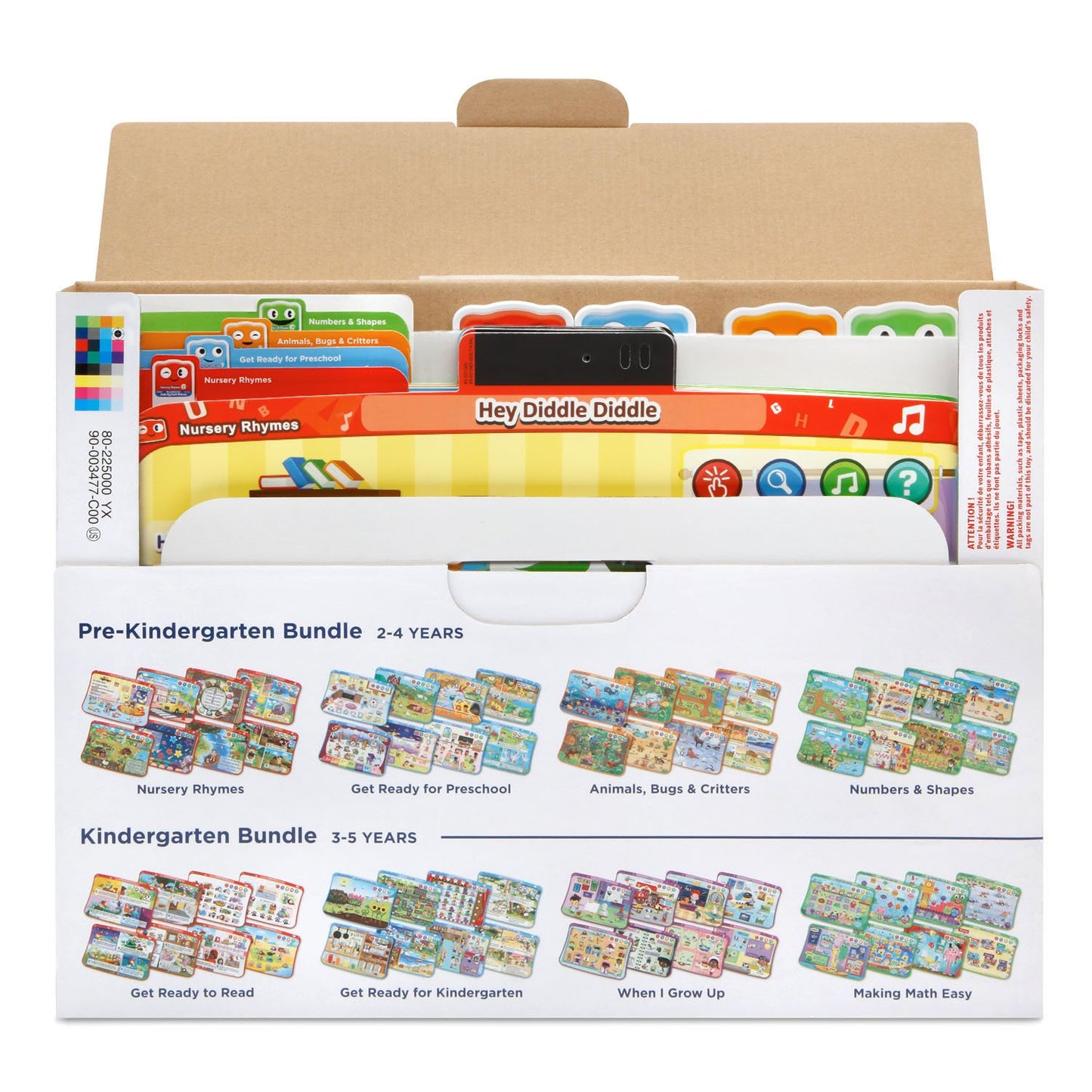 VTech Touch and Learn Activity Desk Deluxe 4-in-1 Preschool Bundle Expansion Pack I for Age 2-4