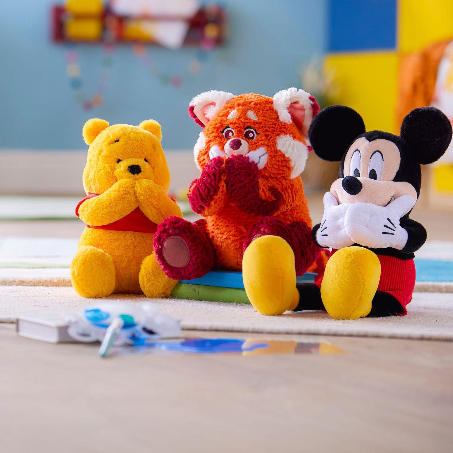 Disney Store Official Giggle and Wiggle Laughing Disney Plush Toy - Winnie The Pooh Stuffed Animal with Laughing & Shaking Interactive Features - Cute Stuffed Animal for Kids - 11 Inches