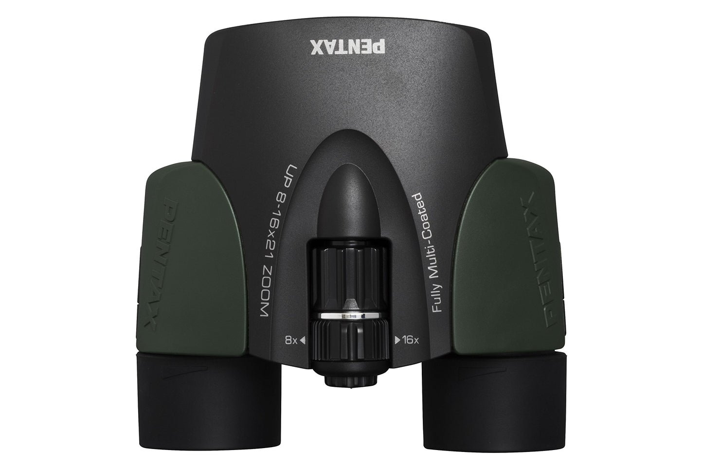 Pentax UP 8-16x21 Green Binoculars (Green) Fully-multi coating Zoom Tripod socket provide
