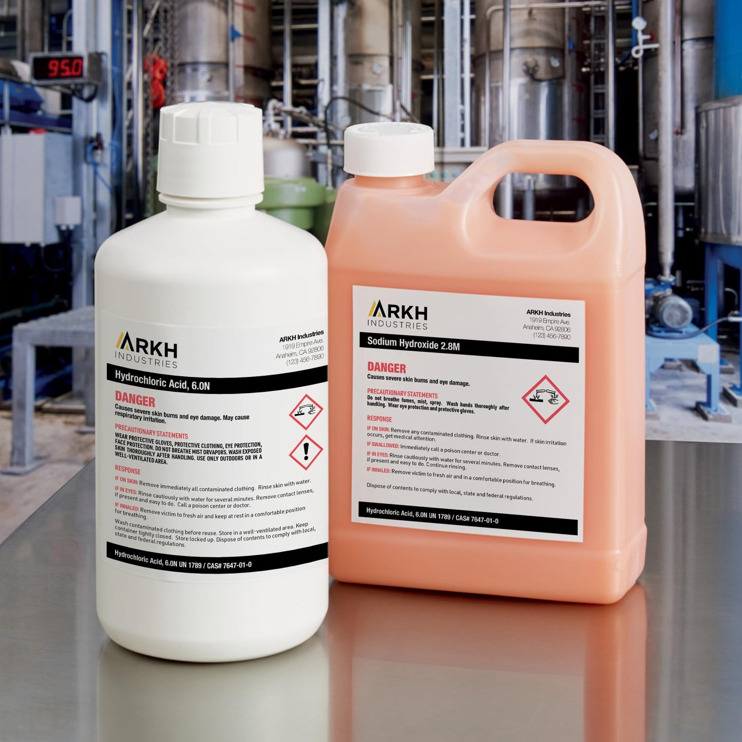 Avery UltraDuty GHS Chemical Labels for Laser Printers, Waterproof, UV Resistant, 4 x 4, 200 Pack (60504)