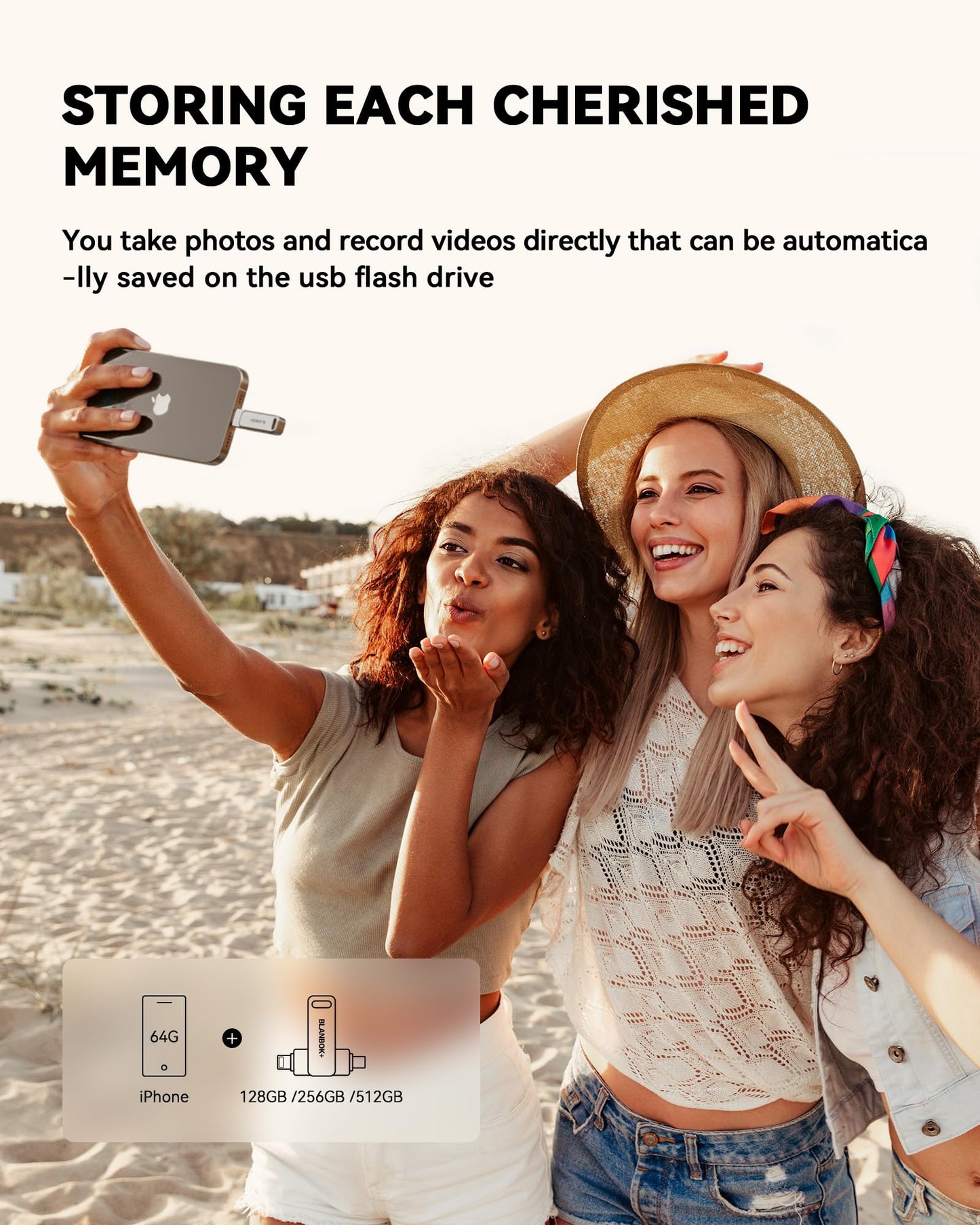 MFi Certified 512GB Flash Drive for iPhone Photo Stick, USB Thumb Drive Memory Stick High Speed USB Drive Photo Storage for iPhone USB Stick Compatible for iPhone/iPad/Android/PC