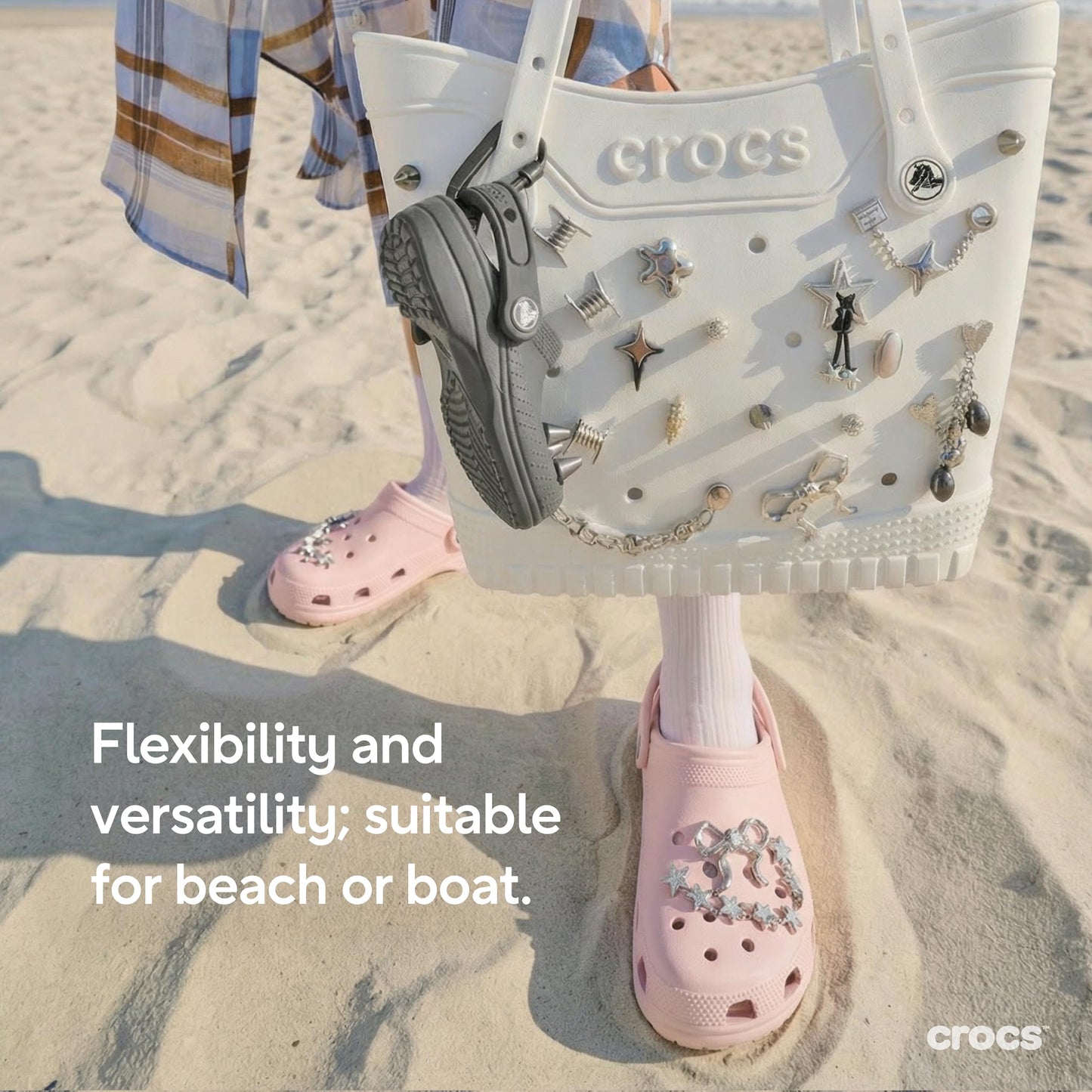 Crocs Unisex-Adult Classic Clog, Clogs for Women and Men, Quartz, 9 Men/11 Women