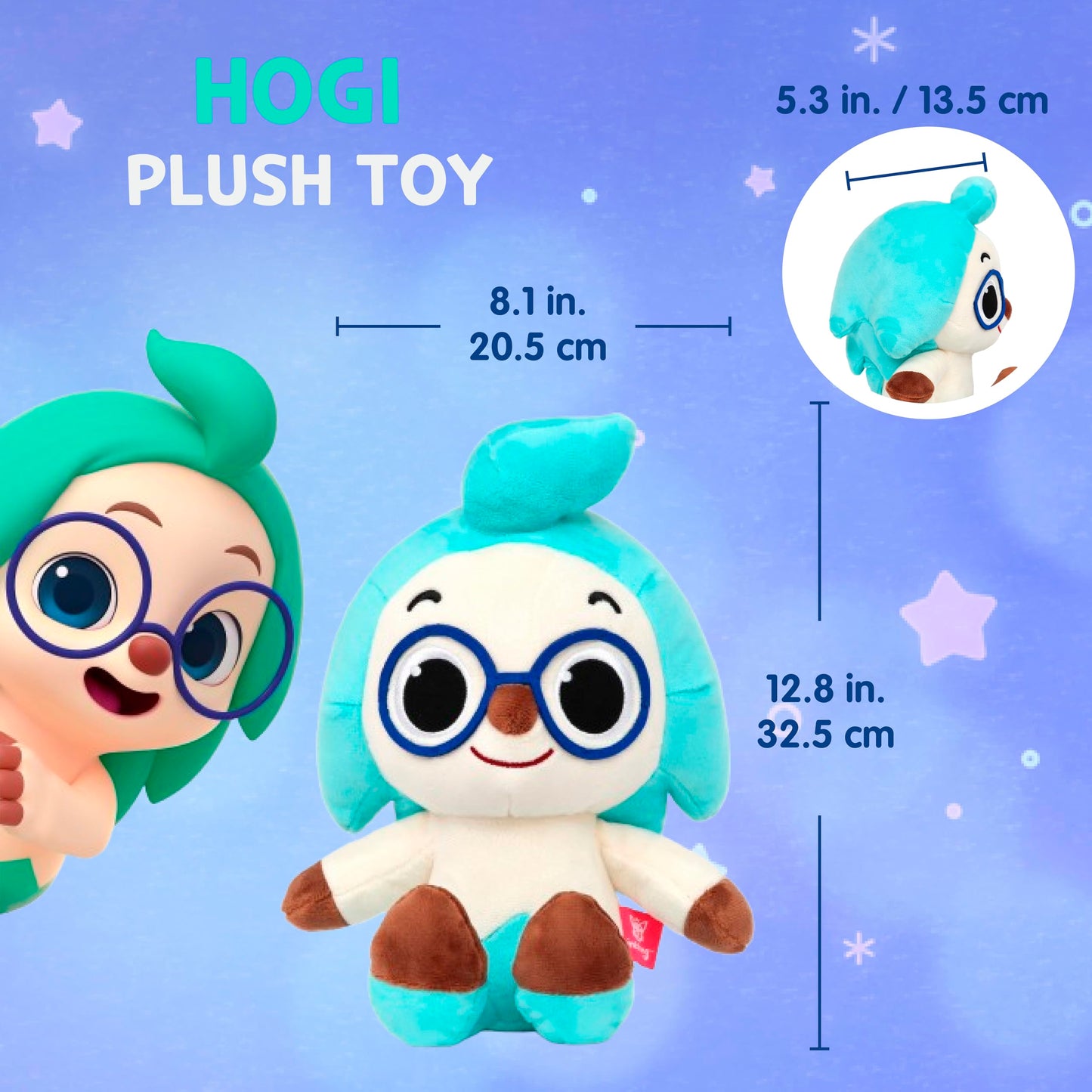 Pinkfong Singing Plush and Hogi Plush Toys (Hogi Plush)