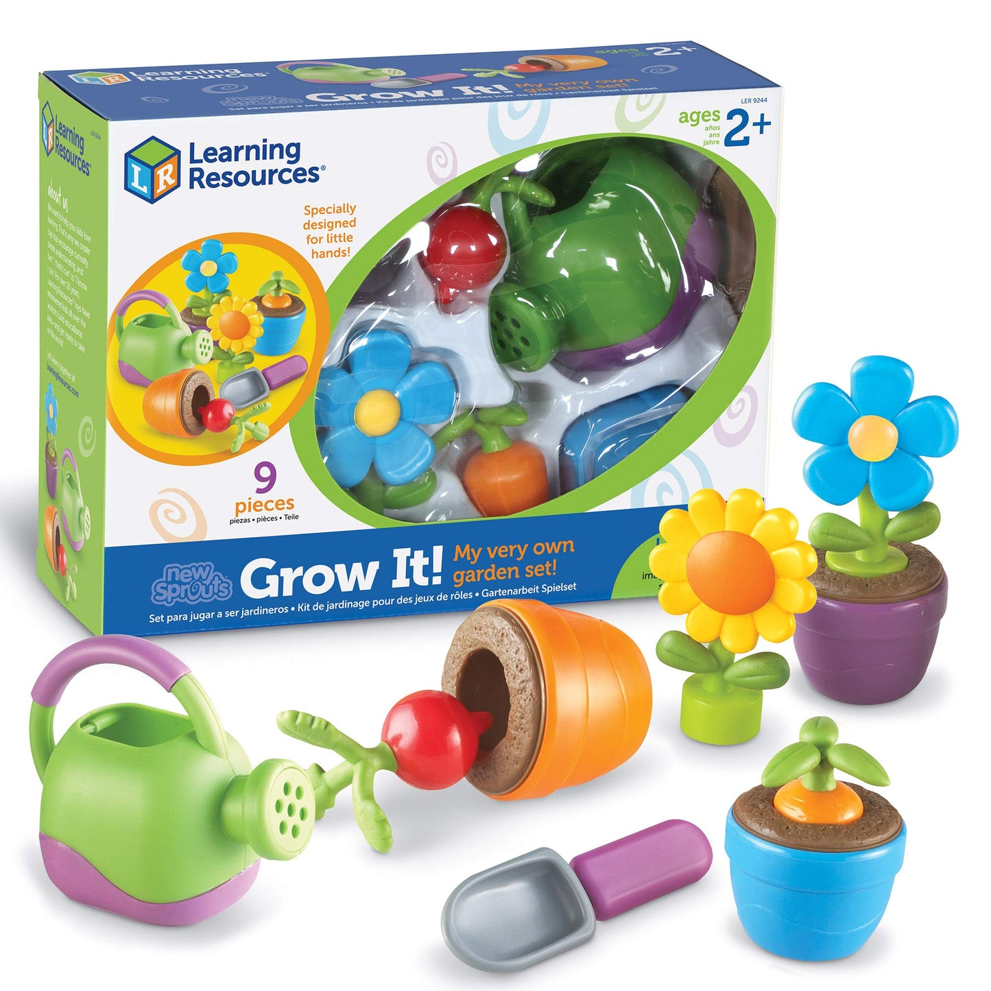 Learning Resources Elite Microscope, Microscope for Kids, Science Toys for Kids, 21 Pieces, Ages 8+