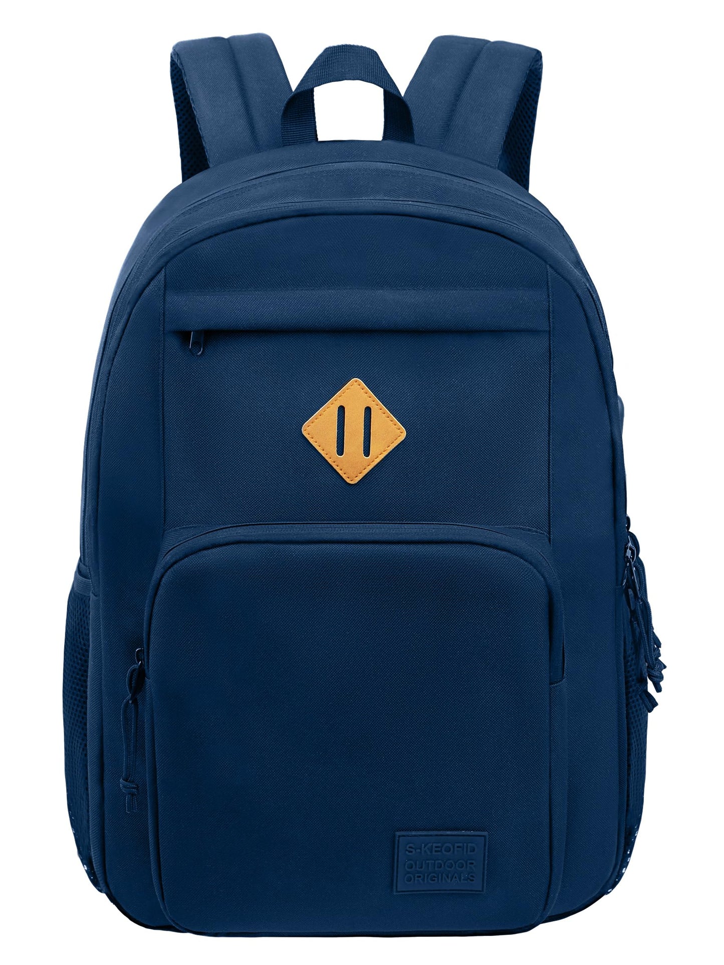KEOFID Light Weight Travel backpack for Men and Women, Laptop Backpack for Work, Large Bag for College, Water Resistent(Blue)