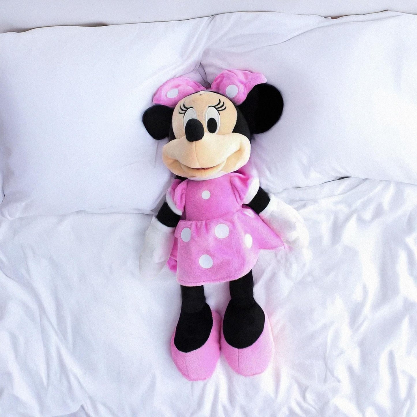 Minnie 10782 Kids Plush Toy, Pink, 15.5"
