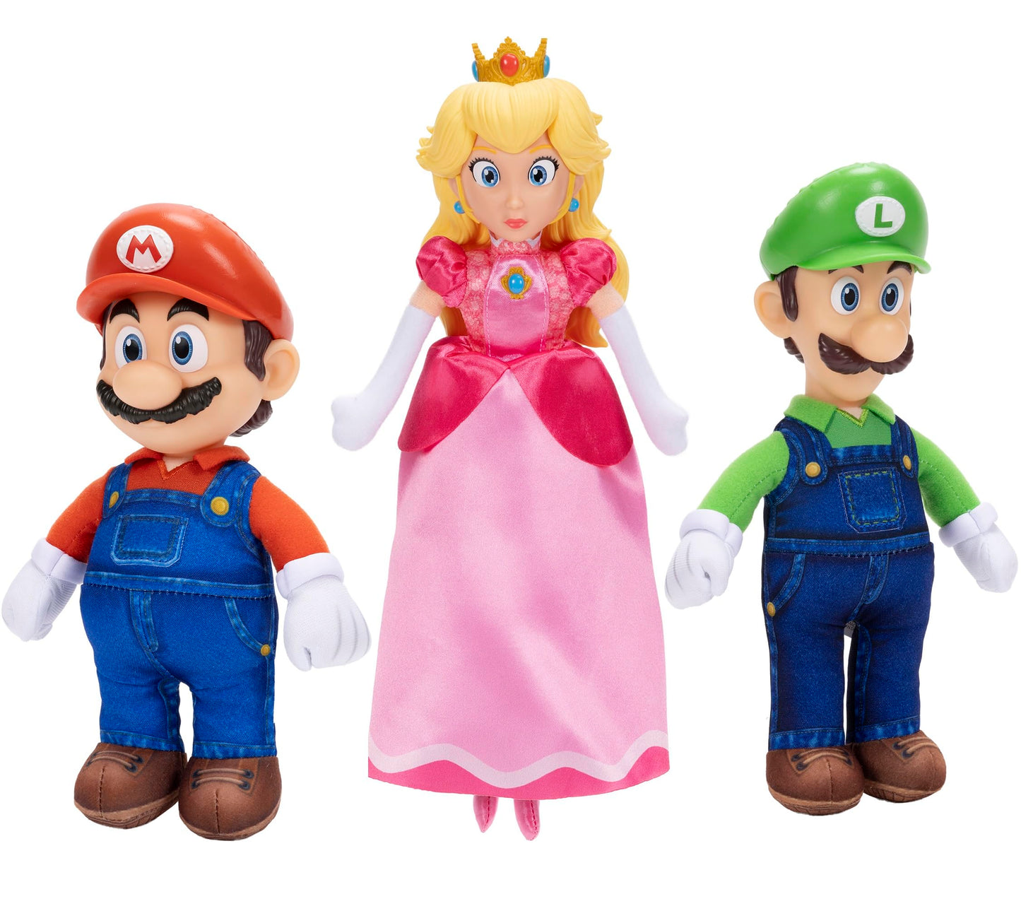 The Super Mario BROS. Movie 9" Plush 3pk