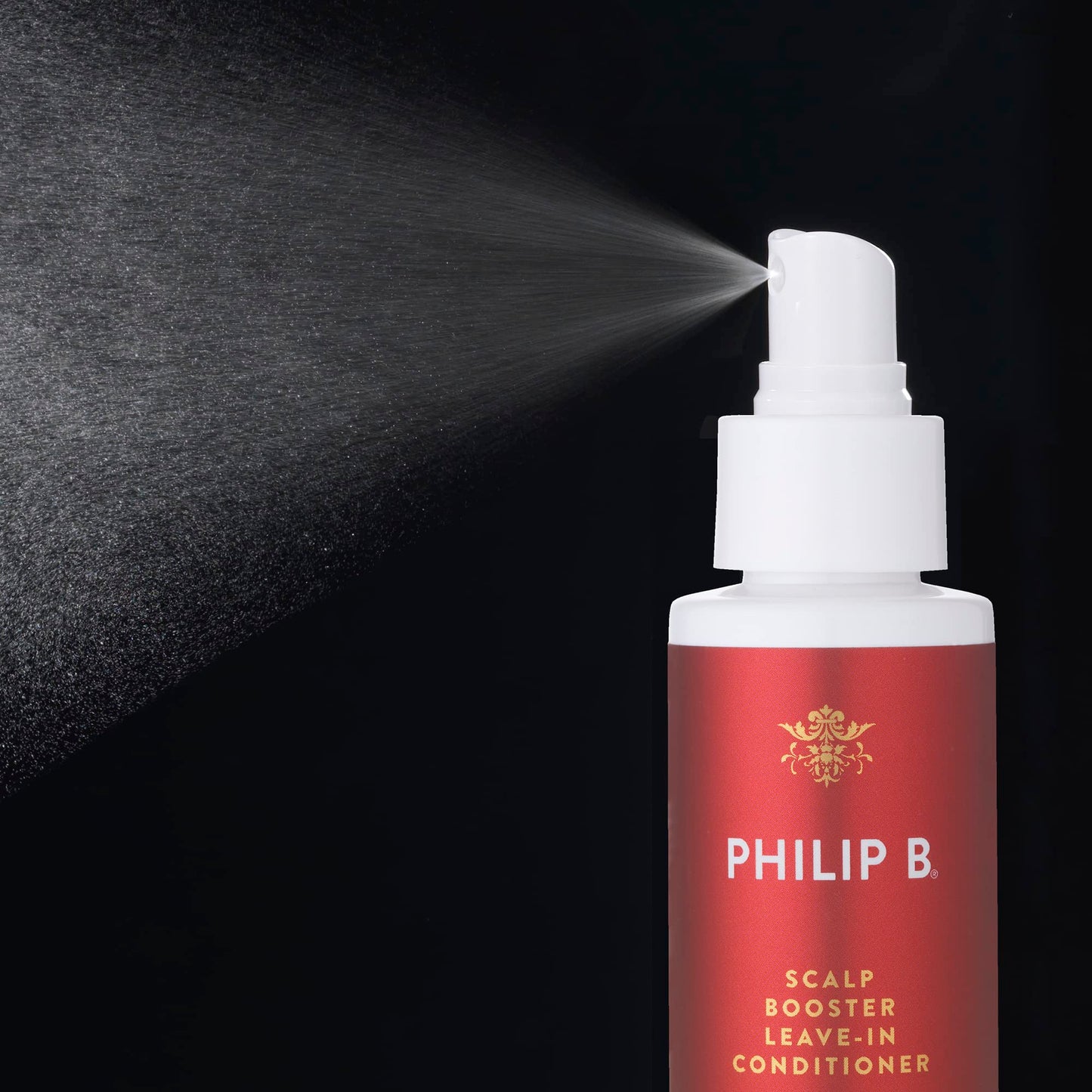 PHILIP B. Scalp Booster Leave-In Conditioner, 4.23 Oz - Scalp Treatment for Thicker, Denser Looking Hair - Made with Redensyl, Keratin Amino Acids and Salicylic Acid
