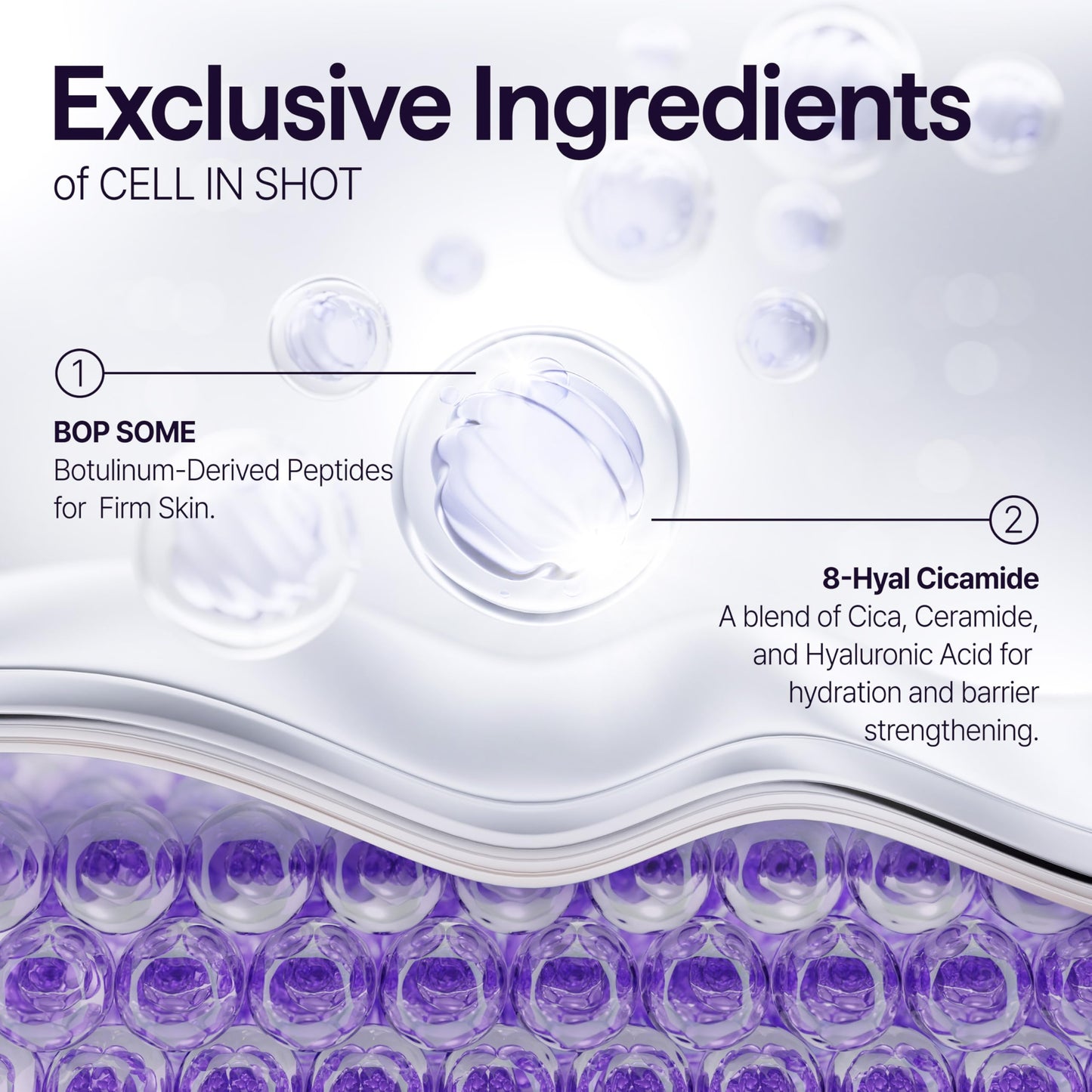 CELL IN SHOT BOTUL SHOT 700 – Korean Slow Aging Microneedling Serum with BOP SOME, CICA and Hyaluronic Acid for Advanced Skin Firming, 1.09 fl.oz (30 ml)