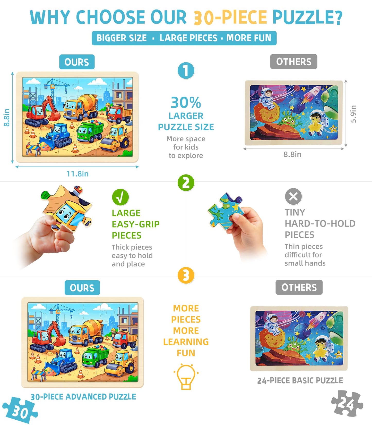 Puzzles 1000 Pieces-6 Pack