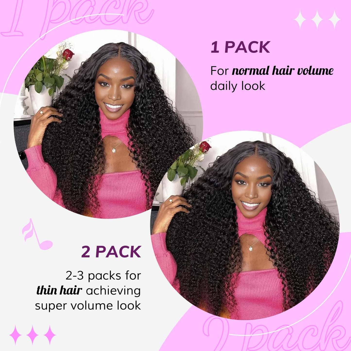 IDN BEAUTY 5+2 Invisi Edge Seamless Clip in Hair Extensions Human Hair Combo Pack, Kinky Curly 18 Inch 110g 5pcs invisible Edge and 2pcs Seamless Clip ins for Black Women Natural Black No Leave Out