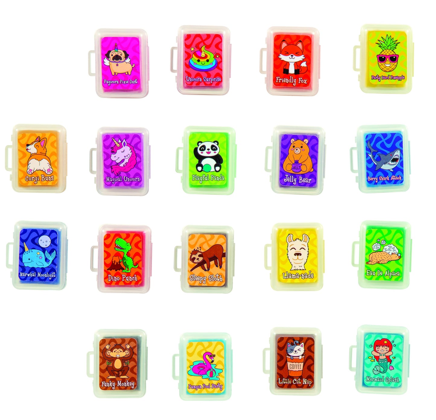 Raymond Geddes Totally Adorkable Scented Kneaded Erasers for Kids (Pack of 144)