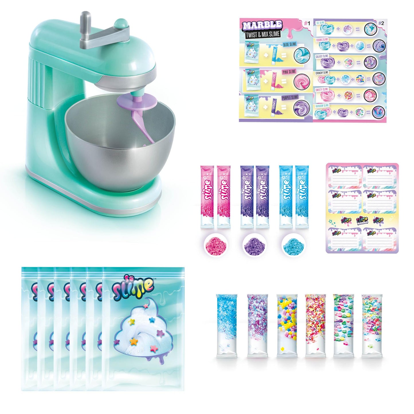 SO SLIME MARBLE SLIME MIXER STATION