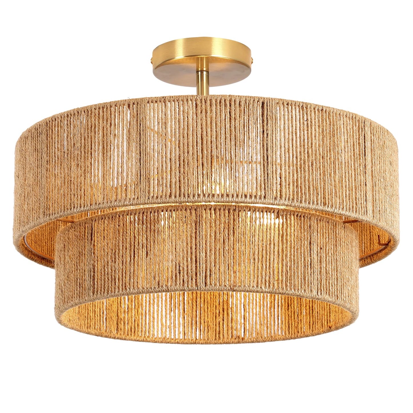 Lornwick Hemp Rope (18 inch, Ceiling Light)