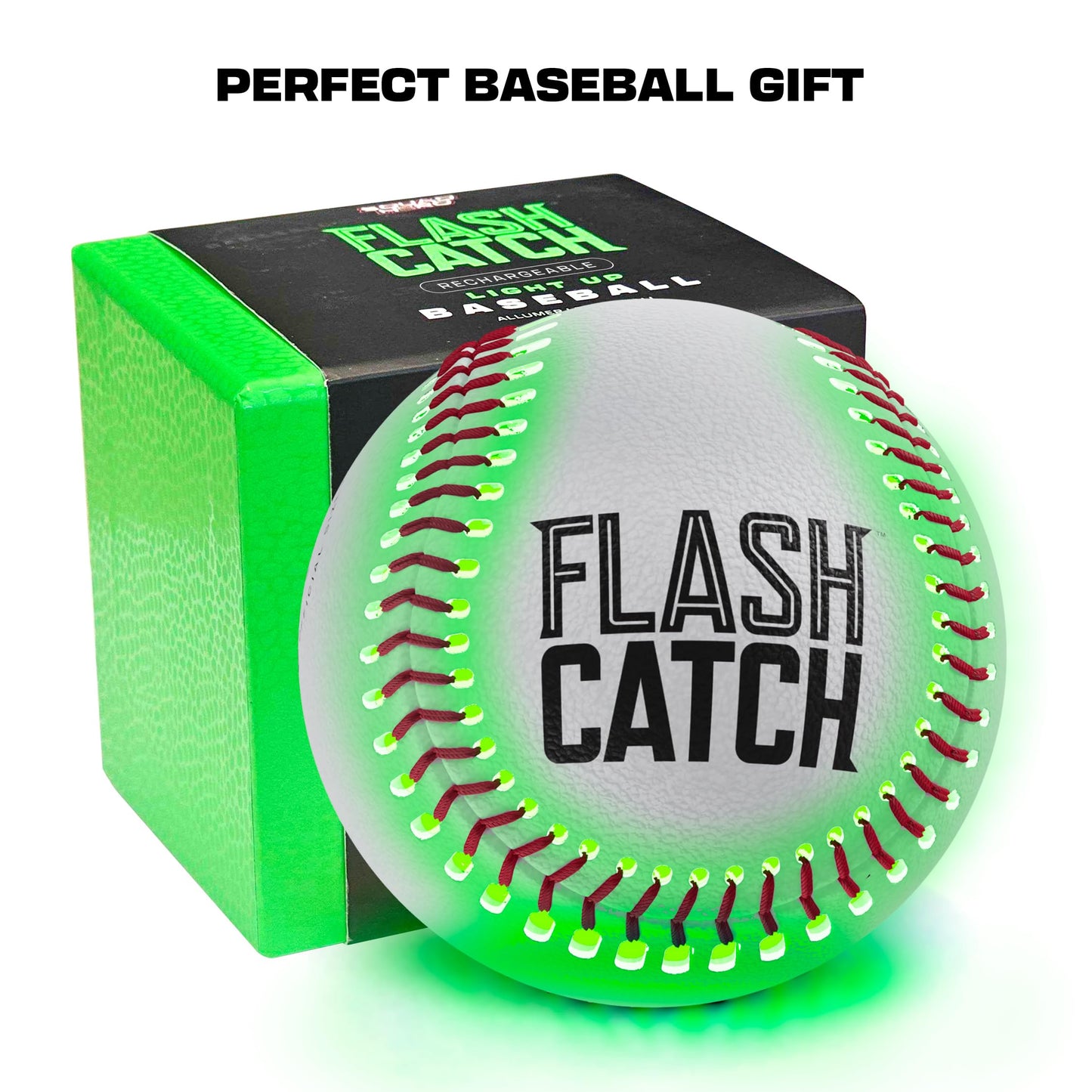 FlashCatch Rechargeable Light up Baseball for Kids and Teens Recreation_Ball