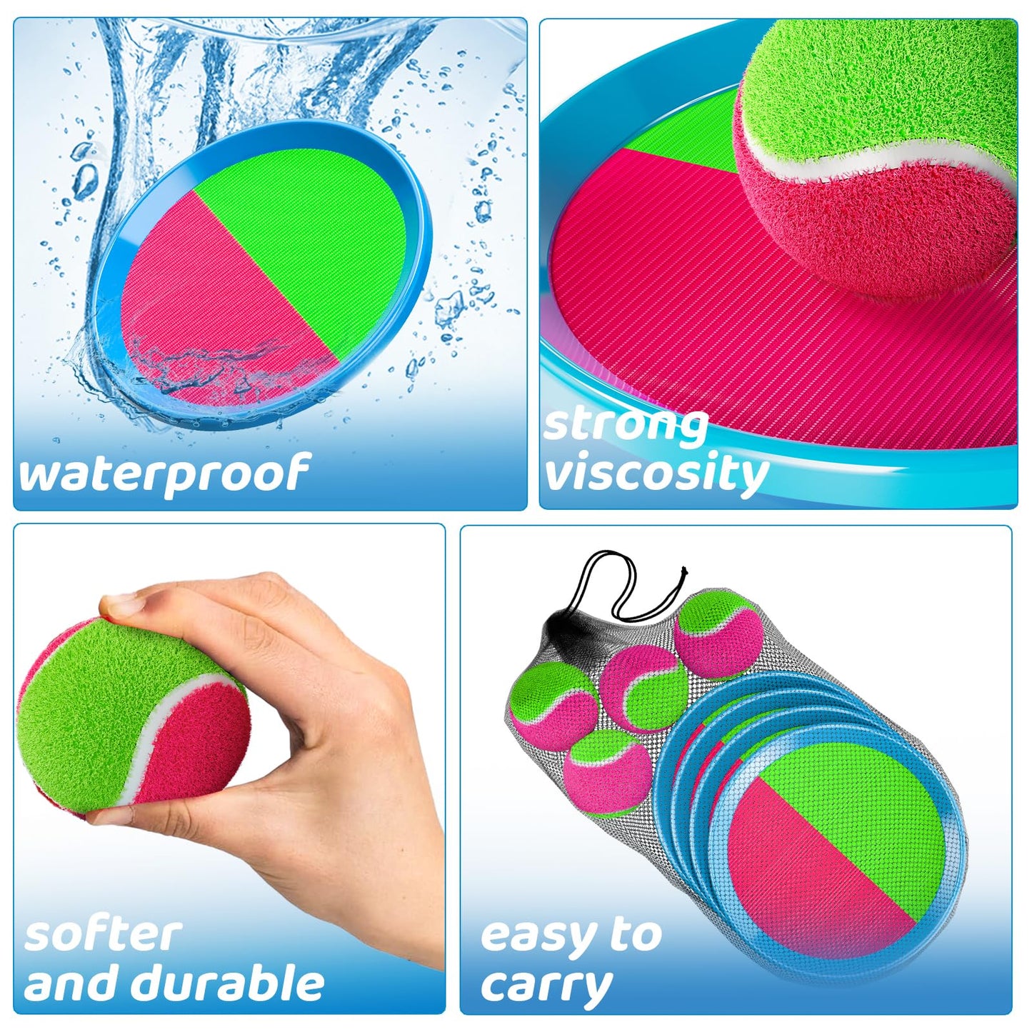 WATUDOU Toss and Catch Ball Game for Kids