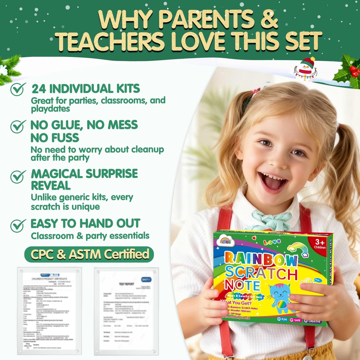 ZMLM Rainbow Scratch Party Favors Kids: 24 Pack Birthday Gifts Toy Bulk Scratch Art Notebook Birthday Goodie Bags Stuffers Girls Boys Art Craft Kit Pads Classroom Prizes School Teacher Return
