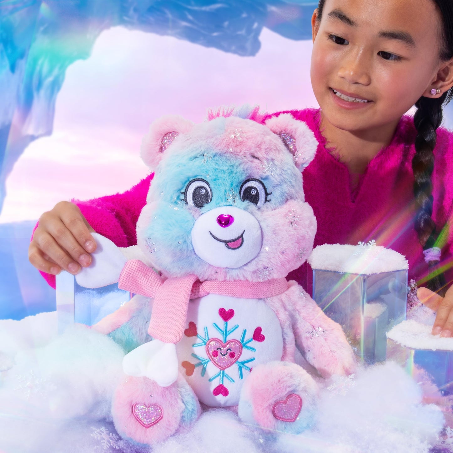 Care Bears Collector Edition Snowflake Sparkle Bear - Amazon Exclusive