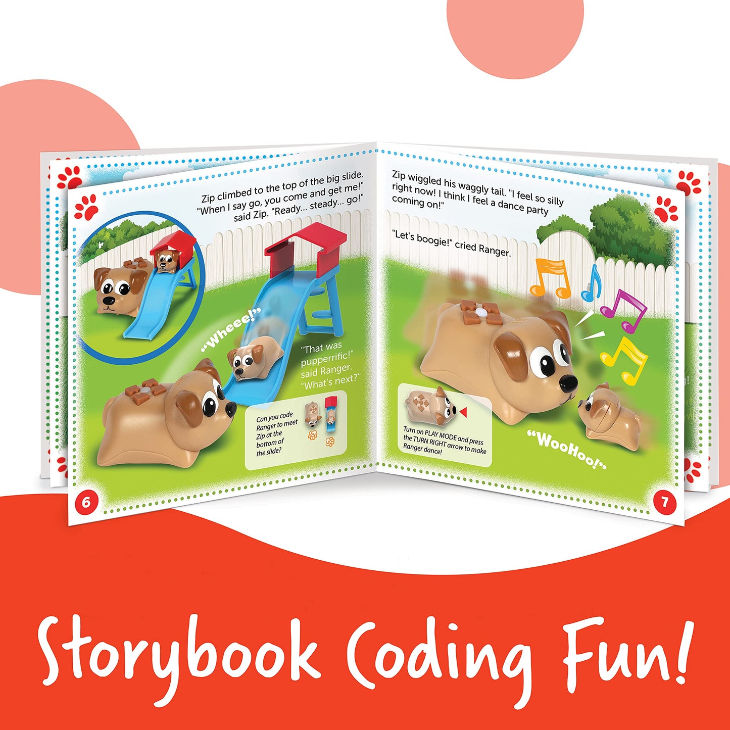 Learning Resources Coding Critters - Ranger & Zip, Interactive Coding Toy, 22 Piece Set, Ages 4+