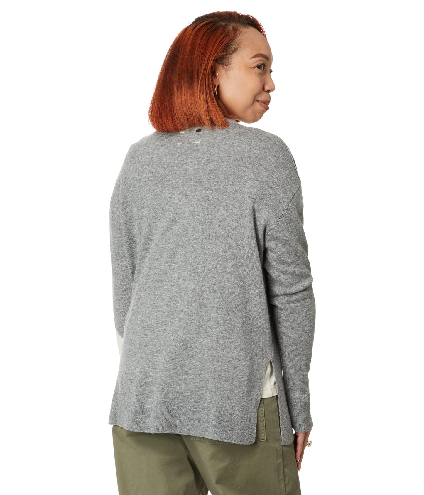 LABEL Go-to Cardi Light Grey/Putty LG