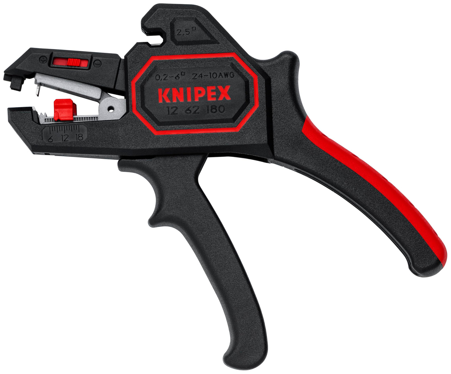 KNIPEX Automatic Wire Stripper 10-24 AWG, 7.25