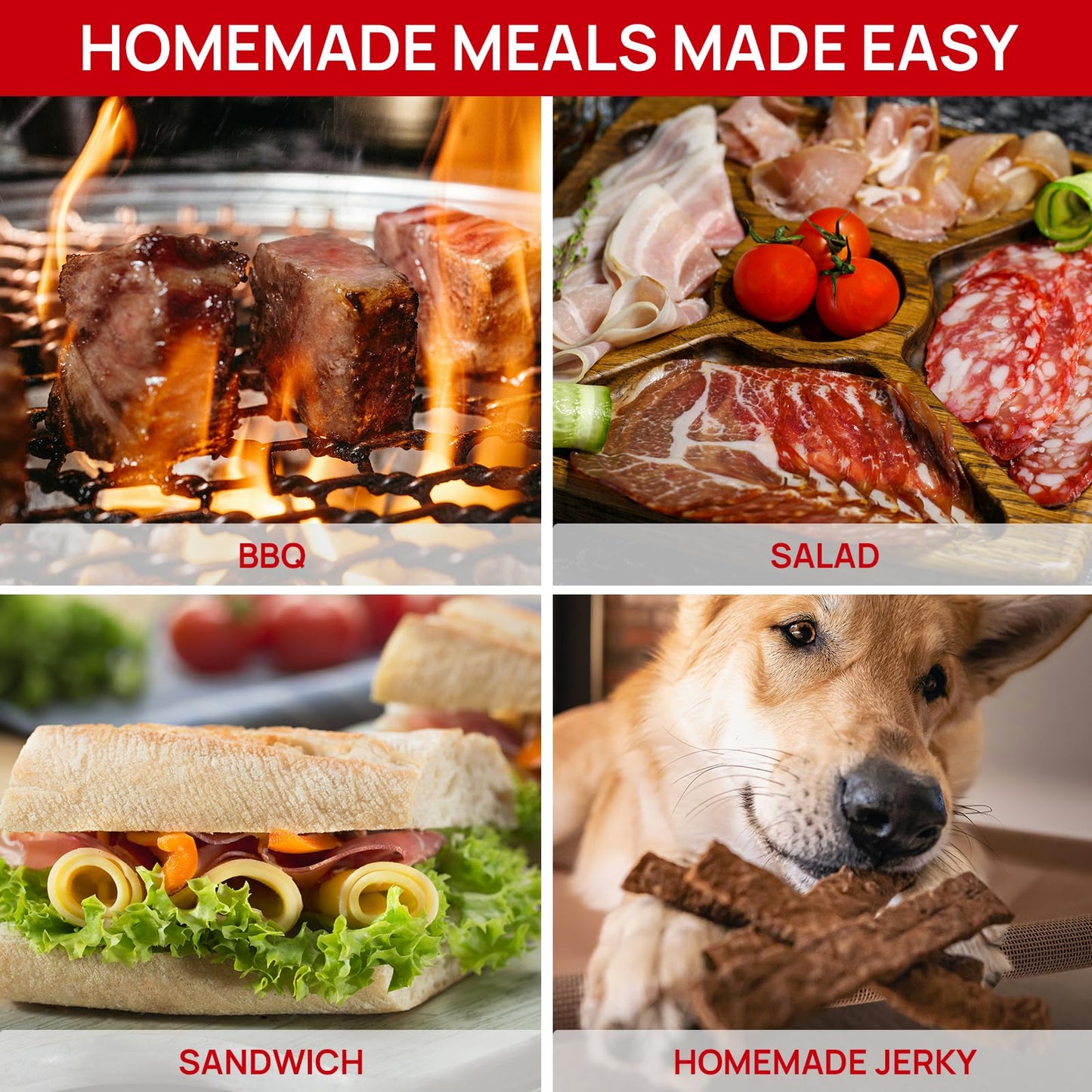 ARINOO Manual Frozen Meat Slicer,Stainless Steel Meat Cutter Beef Mutton Roll Bacon Sausage and Cheese Slicing Machine for Home Cooking,Food slicer BBQ,Salad,and Sandwich slicing easy to use