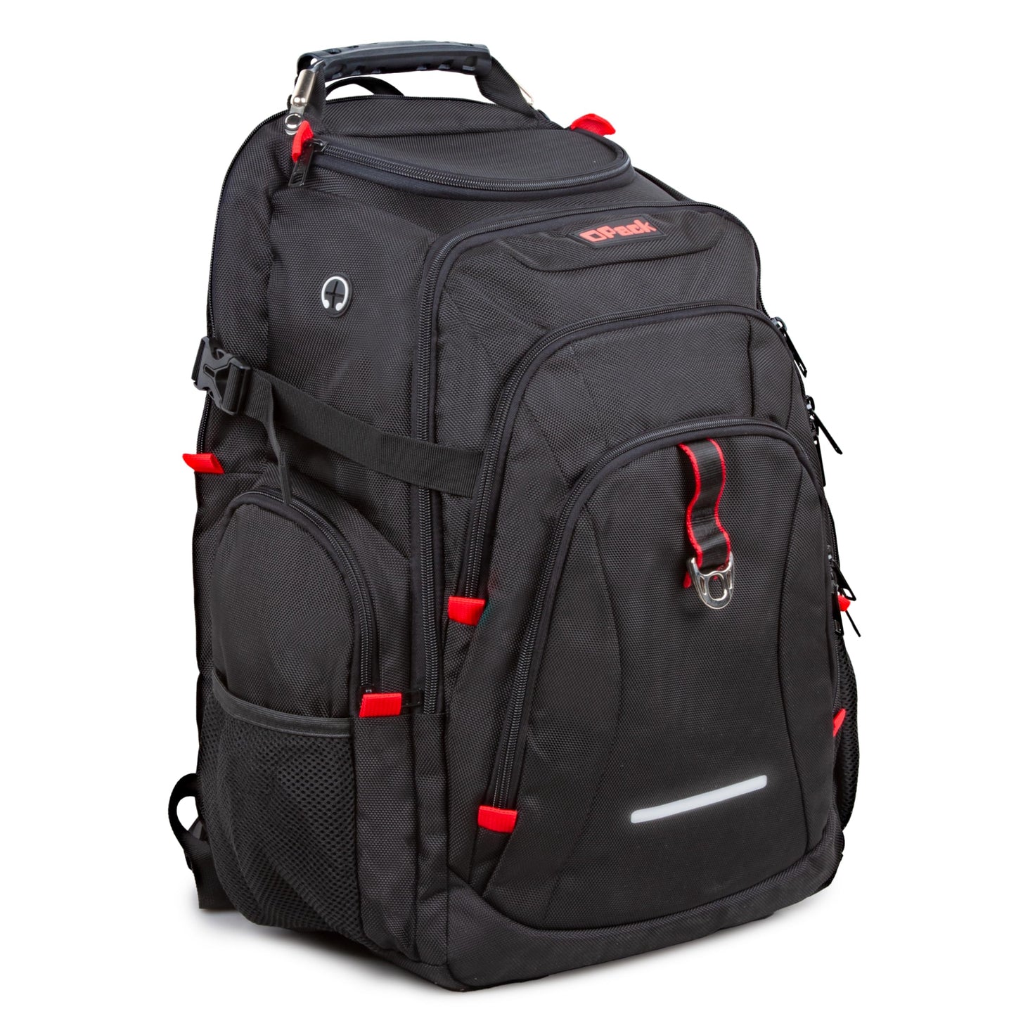 OPACK Travel Business Laptop Backpack, Anti Theft Slim RFID Blocking pocket Durable 17.3 Inch Laptops Backpack, USB Charging Port, Water Resistant