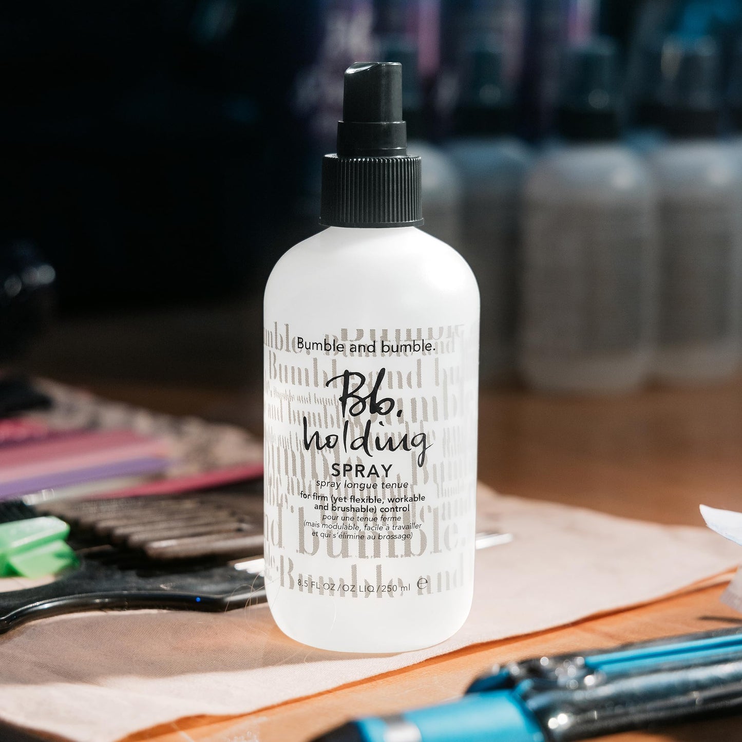 Bumble and bumble. Non-Aerosol Holding Hair Spray | For Firm Control | Curly, Wavy, Straight, 8.5 Fl Oz