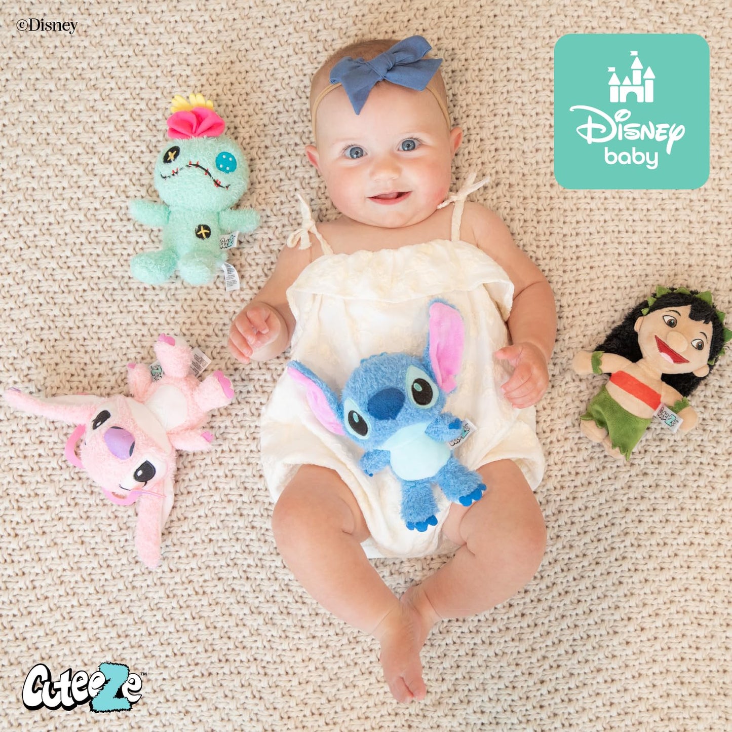 KIDS PREFERRED Lilo and Stitch 4 pc Cuteeze Set