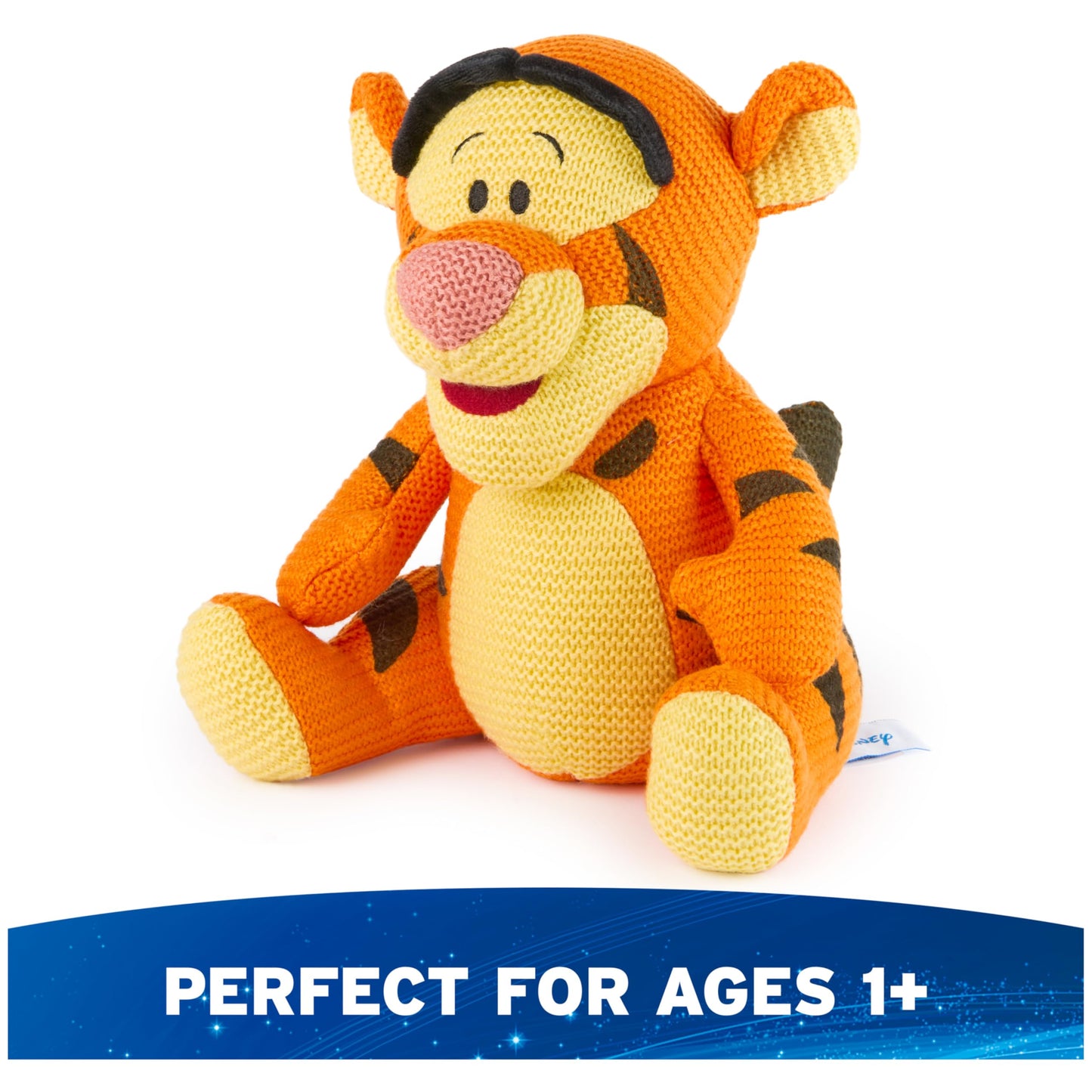 GUND Disney Official Tigger Knit Plush, Winnie The Pooh, Stuffed Animal for Ages 1 and Up, Orange, 10”