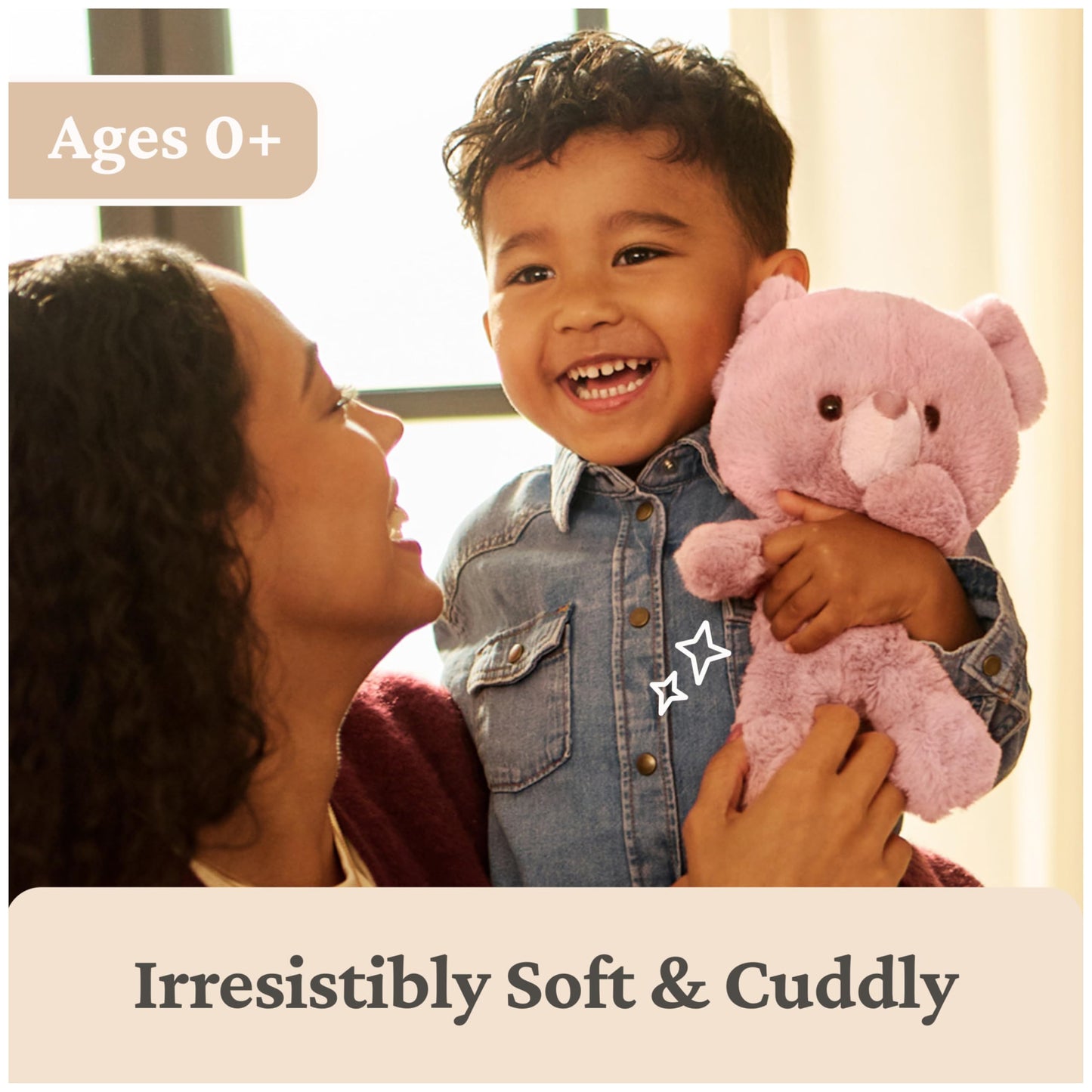 GUND Rose Kai Plush, Premium Teddy Bear, Gifts for Her, Birthday, and Valentine's Day Gift, Stuffed Animal for Ages 0 and Up, 10”