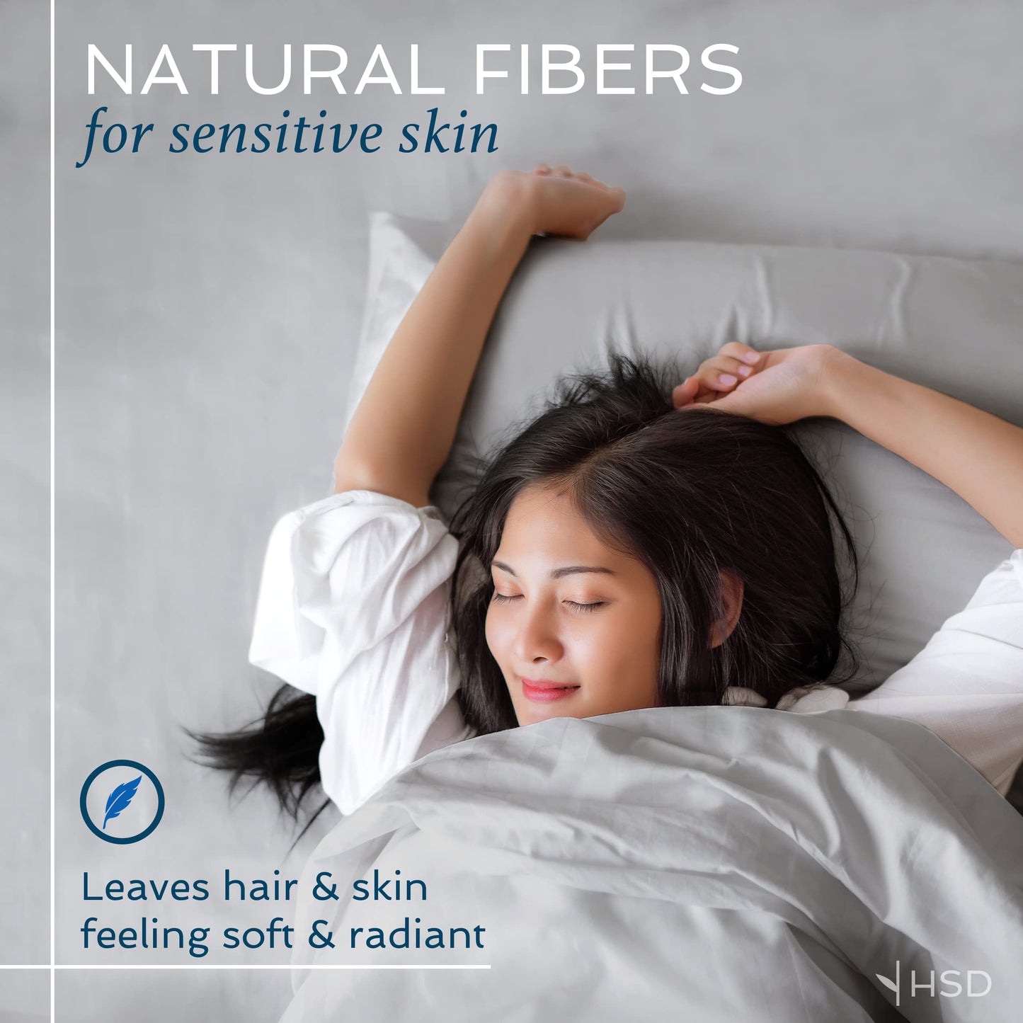 Hotel Sheets Direct 4 Piece Bed Sheet Set Full Size, 100% Viscose Derived from Bamboo Sheets Set with 2 Pillowcases, Cooling & Breathable Luxury Bedding, Moisture-Wicking & Silky Soft Texture, White