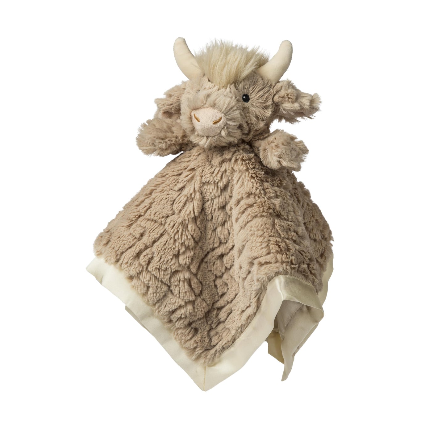 Mary Meyer Lovey Putty Nursery Baby & Toddler Stuffed Animal Soft Snuggle Toy, 13 x 13-Inches, Brown Highland Cow