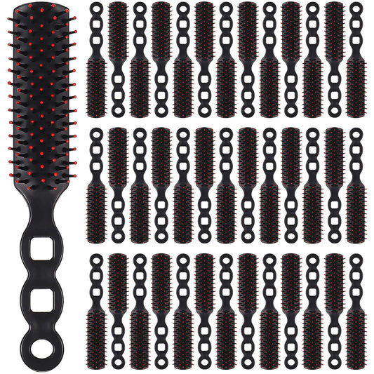 Yetene 100 Packs Hair Brushes for Homeless Individually Wrapped Hair Brush Suitable for Homeless Shelter Hotel Nursing Home Charity Church