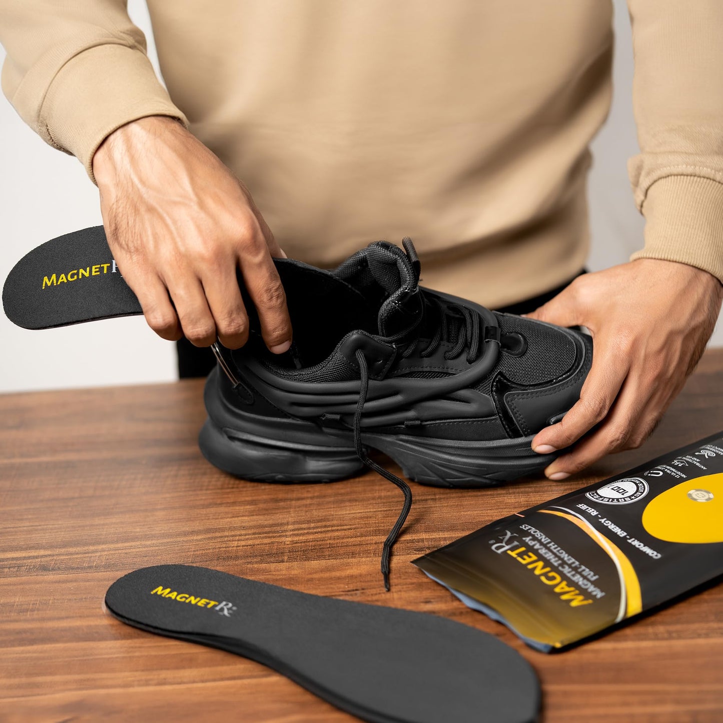 MagnetRX® Magnetic Inserts for Shoes – Effective Magnetic Shoe Inserts with Foot Magnets – Gel Comfort Magnetic Insoles for Women (Women’s: US 5-10 / EU 35-40)