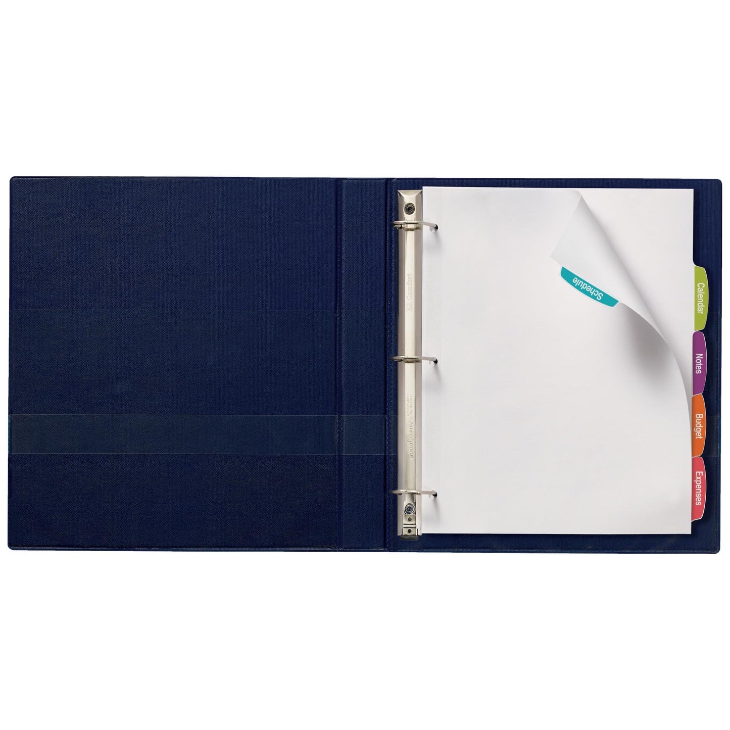 Avery Big Tab Printable White Label Dividers for 3 Ring Binders, 5 Tabs per Set, White, Great for Office Supplies, School Supplies, Organizing, and More (20 Sets of 14434)