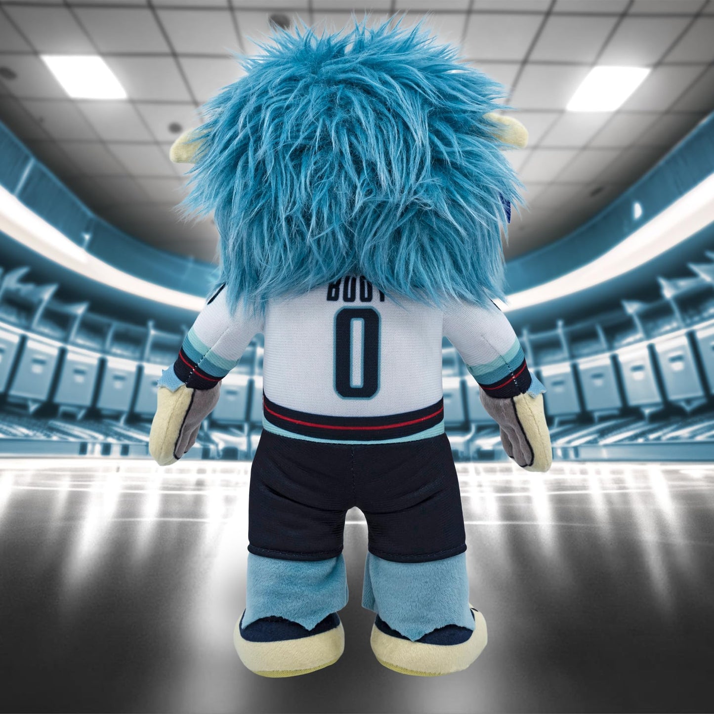Bleacher Creatures Seattle Kraken Buoy 10" Mascot Plush Figure- A Mascot for Play or Display
