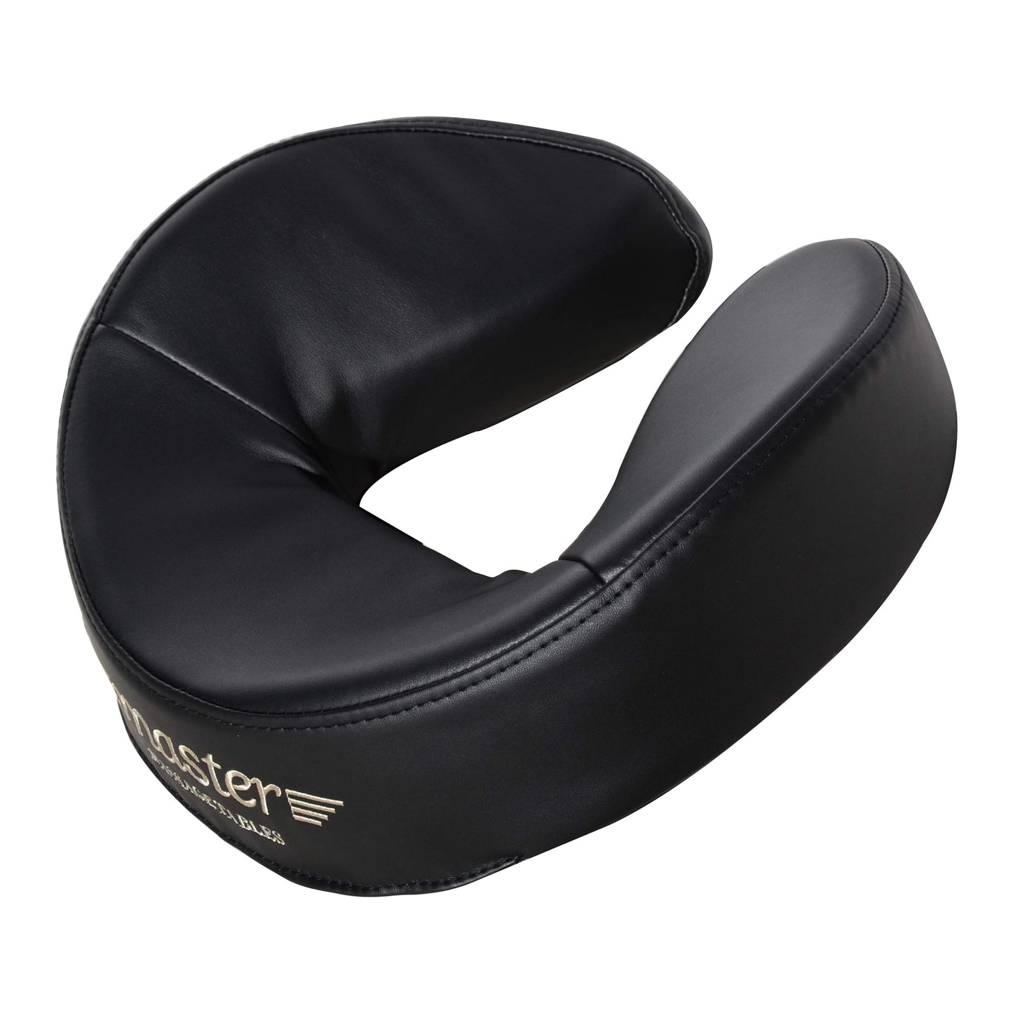 Master Massages Patented Ultra Plush Memory Foam Face Cushion Pillow Headrest, Black, 1 Count