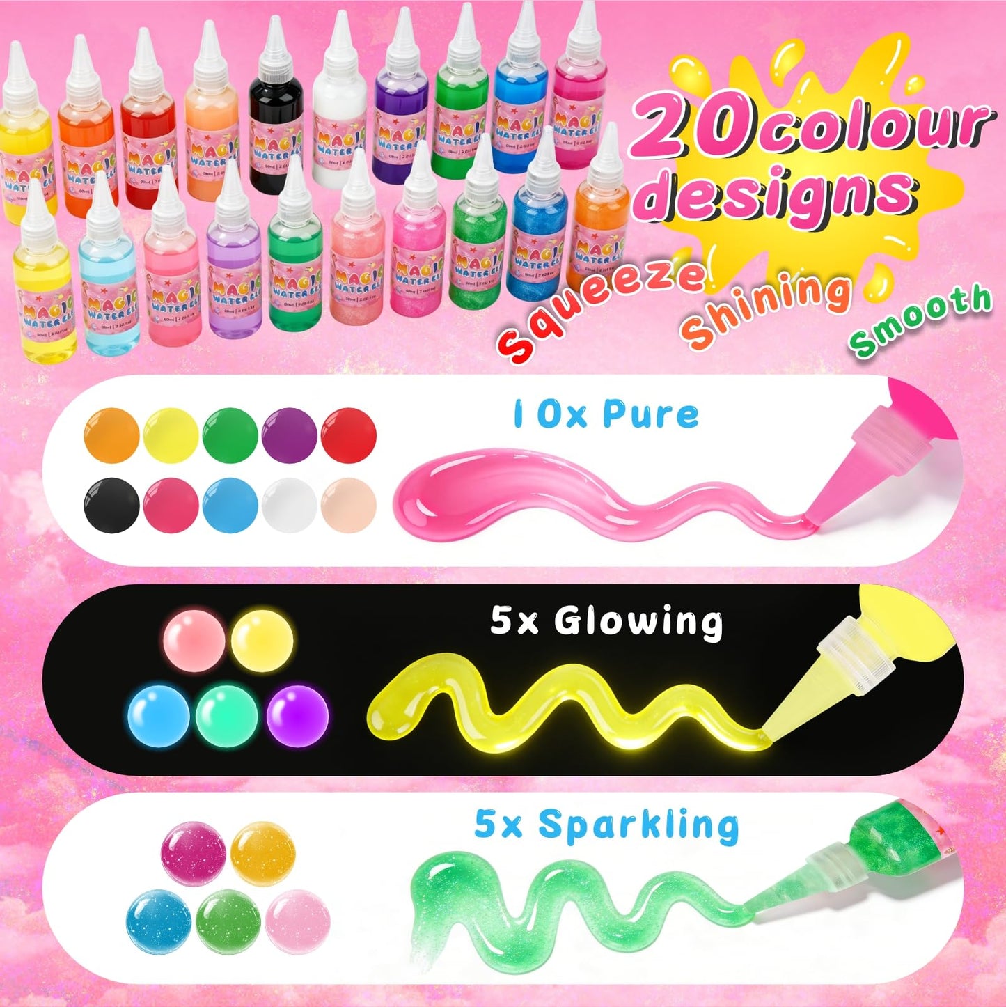 RYNZELA Magic Gel Painting Set (Topic 2)