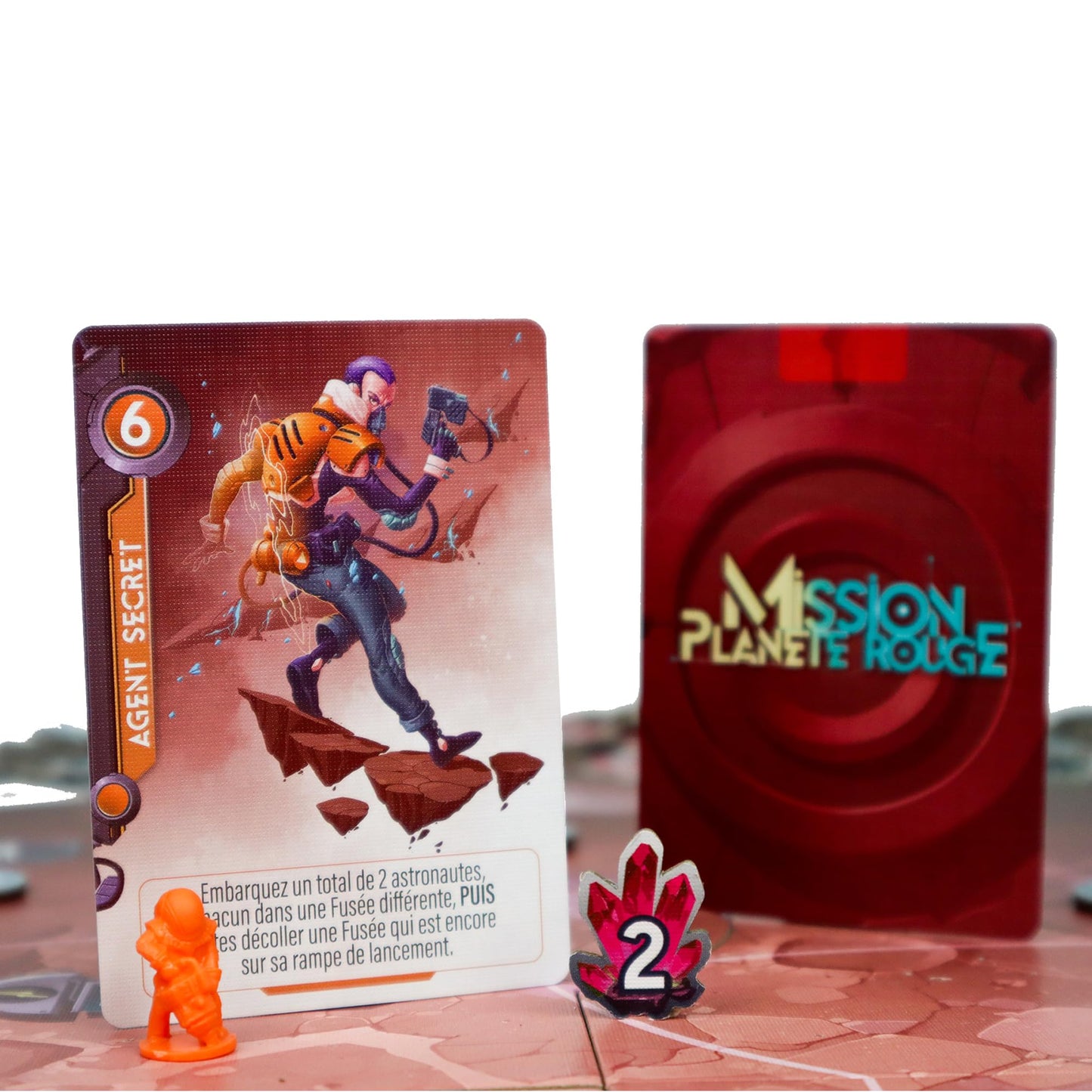 Mission Red Planet Board Game - Compete to Colonize Mars in a Space Exploration & Resource Management Strategy Game, Fun for Kids & Adults, Ages 14+, 2-6 Players, 45-90 Minute Playtime