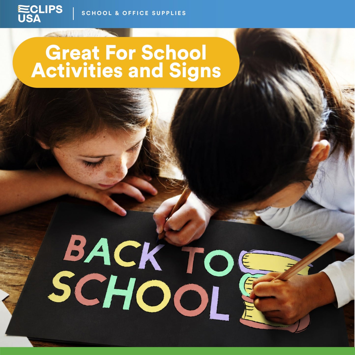Poster Board Black Poster Paper 11x14 Black Poster Board Bulk Posteboard School Supplies (100 Pack)