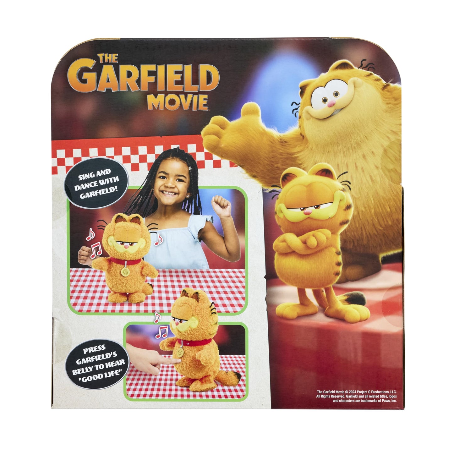 Goliath Animagic Garfield 13" SFX Plush