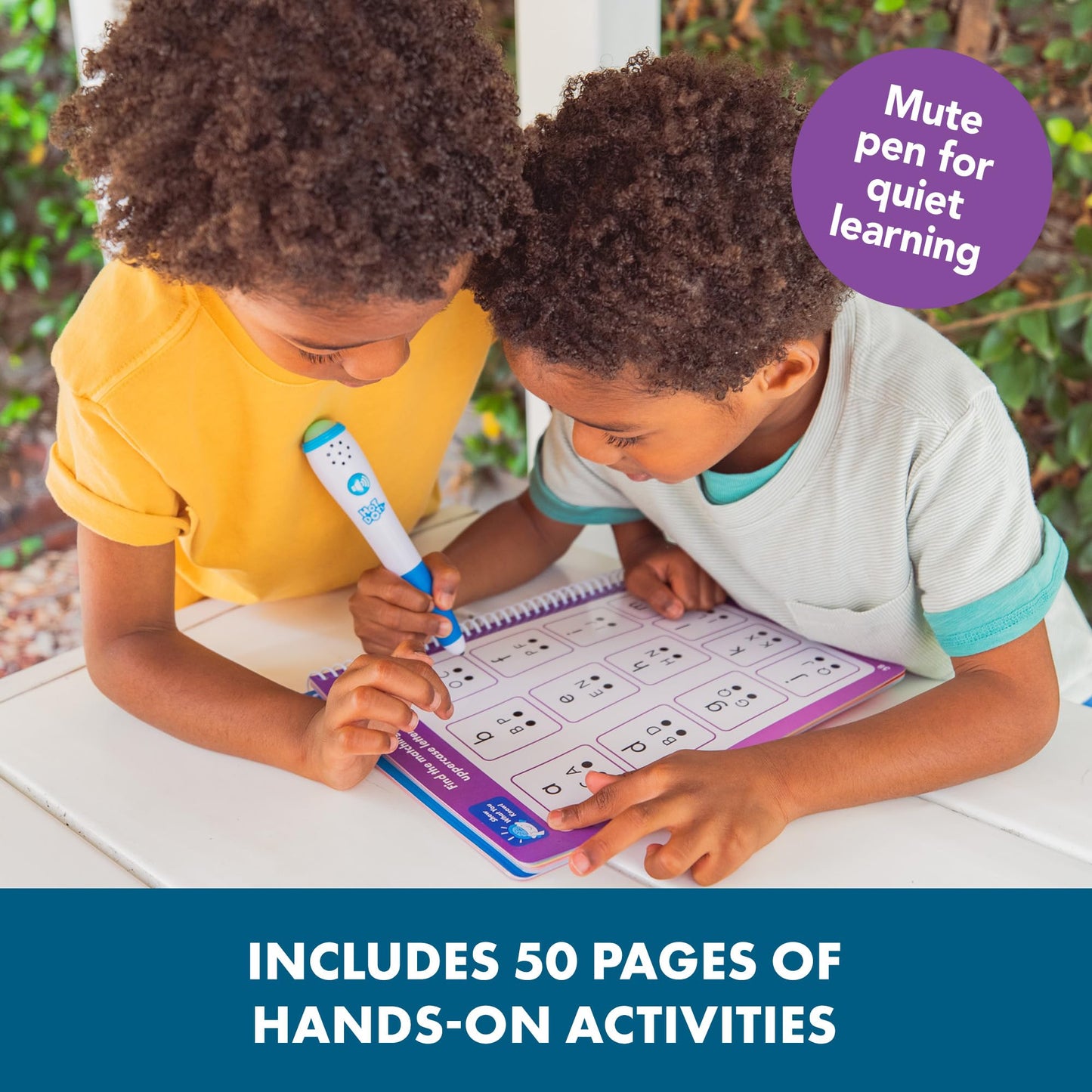 Educational Insights Hot Dots Let's Learn Pre-K Reading - Learn to Read Preschool Workbook with Interactive Pen, Kids Travel Activity, Ages 3+