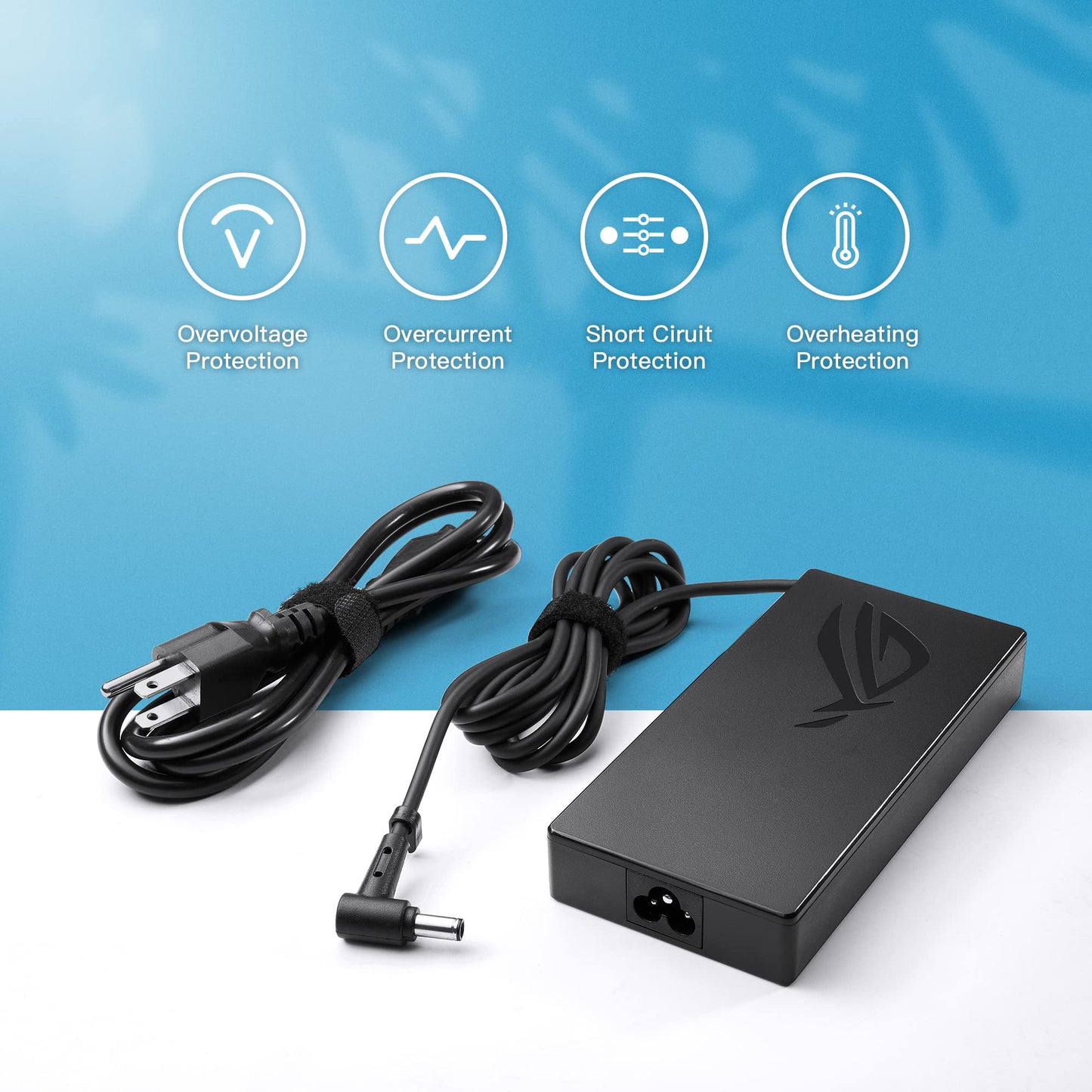 150W Charger for Asus AC Adapter A18-150P1A ADP-150CH B Asus Rog Strix G G531GT G731GT TUF Gaming F15-FX506HF F17-FX706LI A15-FA506IH FA506II A17-FA706II 20V 7.5A TUF Power Supply